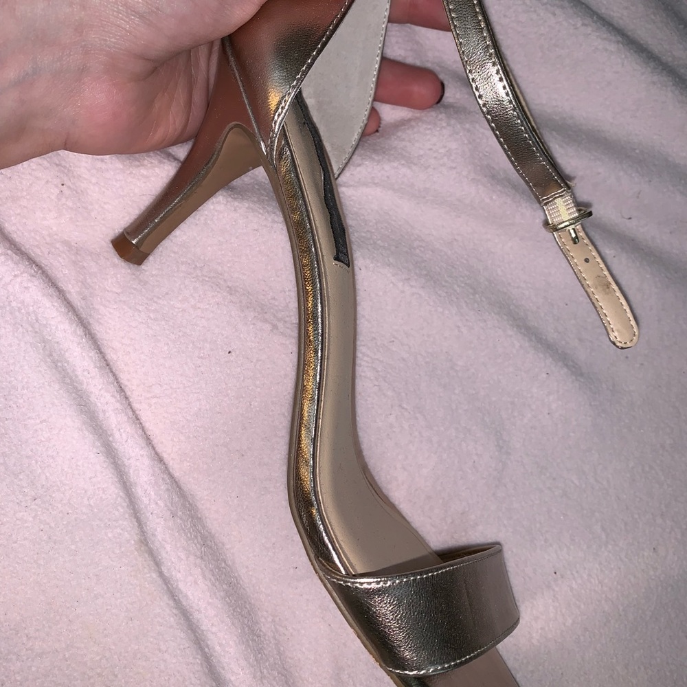 Gold heels